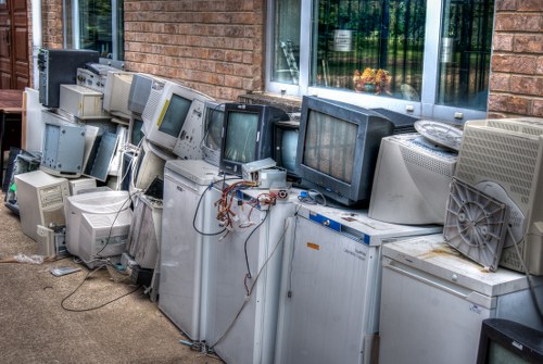 Residents disposing old furniture responsibly in Waltham Forest