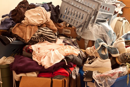 Before and after images of loft clearance